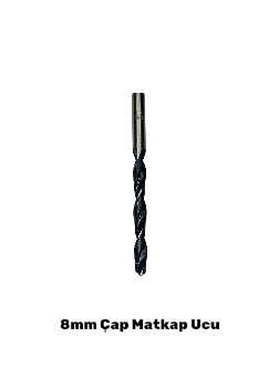8 mm Çap Matkap Ucuㅤㅤㅤ 10  Adet